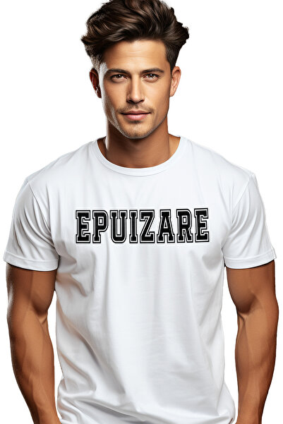 StoryGift Romania Tricou bărbătesc Burnout, mesaj motivațional, text inspiraț...