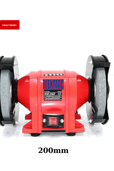 FLEXMAC PROF 2000VF ÇARK BİLEME MOTORU ZIMPARA BALTA BIÇAK BİLEME MAKİNESİ