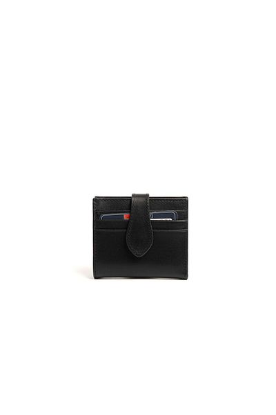 Silver Polo Silver & Polo Black Sp1190 Unisex Wallet & Card Holder