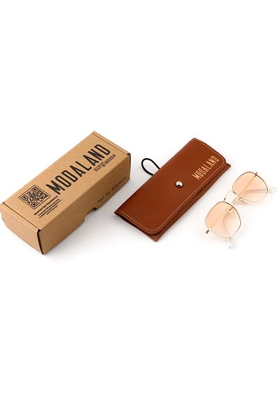 ModaLand Chester Pentagonal Men's & Women's Uv 400 Glass Ce Certified Sunglasses