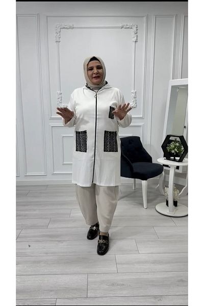 Sevda Kılınç 🌸   Design Burümcük Lace Detail Jacket 🌸