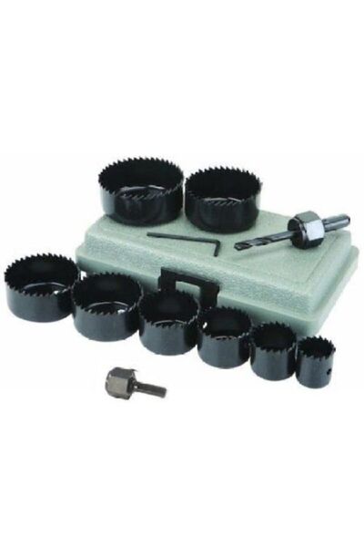 Genel Markalar Buhat Buat Panç Yuvarla Metal Ahşap Daire Delme  Delik Açma Tr-6587452 11 Parça
