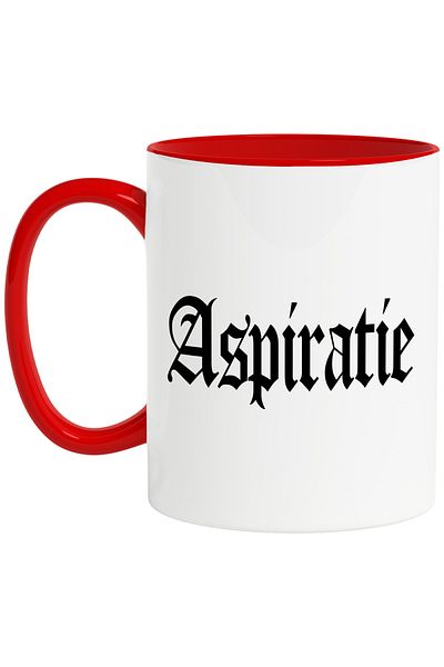 StoryGift Romania Aspirational Mug, Motivational Message, Word, Inspirational Text, Self Care, 330ml, With ,STG