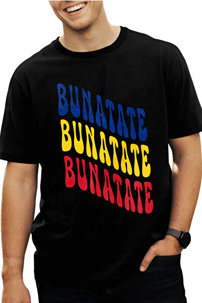 StoryGift Romania Tricou bărbătesc Cuvântul Bunătate, În Culorile Drapelului ...