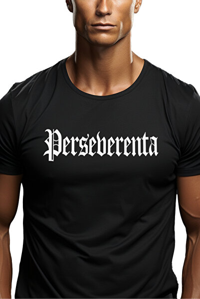 StoryGift Romania Tricou bărbătesc Perseverență, mesaj motivațional, cuvânt, ...