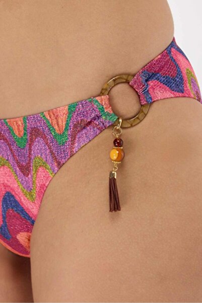 AYYILDIZ 5634 Pink Glitter Bikini Set