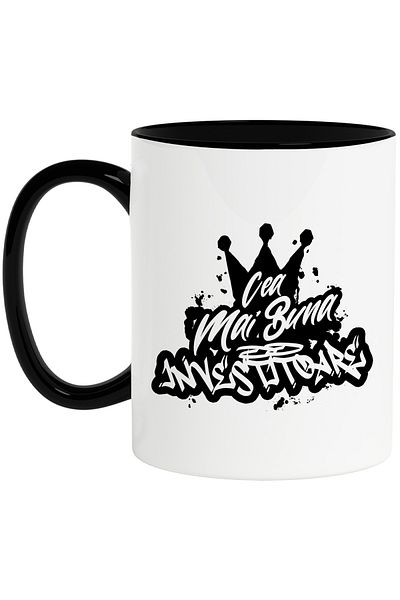 StoryGift Romania Mug For The Best Investor, Appreciation, Gift, Reward, Thank You, 33, With ,STG