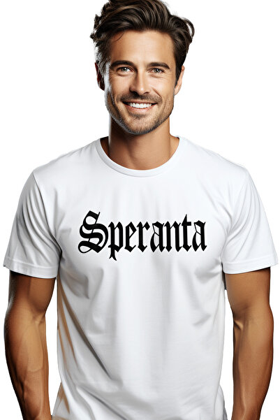 StoryGift Romania Tricou bărbătesc Speranță, mesaj motivațional, cuvânt, text...