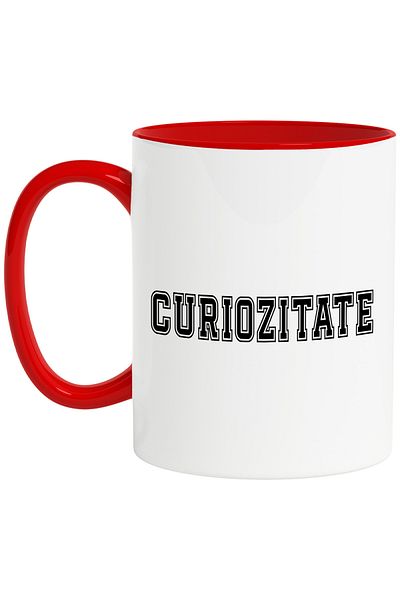 StoryGift Romania Curiosity Mug, Motivational Message, Inspirational Text, Self Care, 330ml, Wax, With ,STG