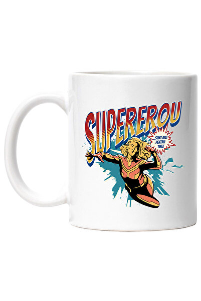 StoryGift Romania Cana Super Erou, SuperErou Sunt Aici Pentru Tine, 330ml, Ce...