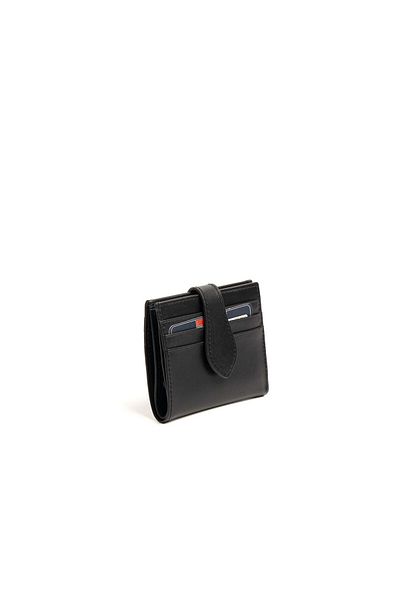 Silver Polo Silver & Polo Black Sp1190 Unisex Wallet & Card Holder