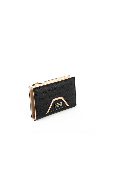 Silver Polo Silver & Polo Black - S.Nut Sp1056 Women's Wallet & Card Holder