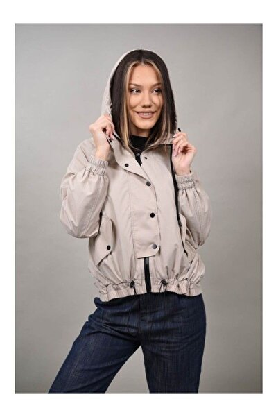 Cocco Rossa GEACA TIP AVIATOR CU GLUGA ARGENTERA M Bej