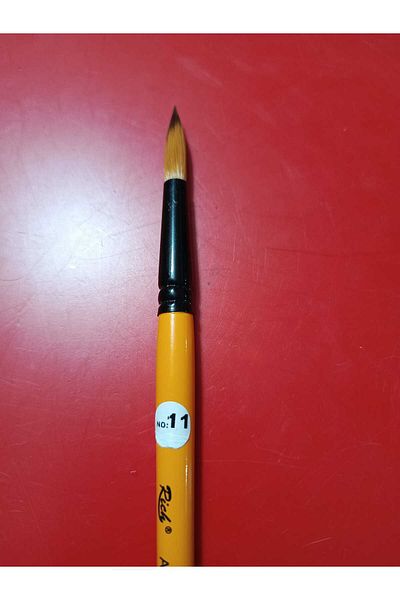 Rich 123 Series Round Tip Multi-Purpose Quality Synthetic Detail Brush No:11