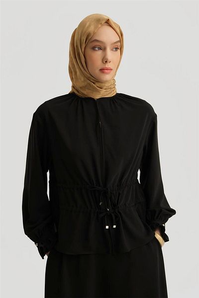 Armine Double Belt Suit 25Y6016 Black