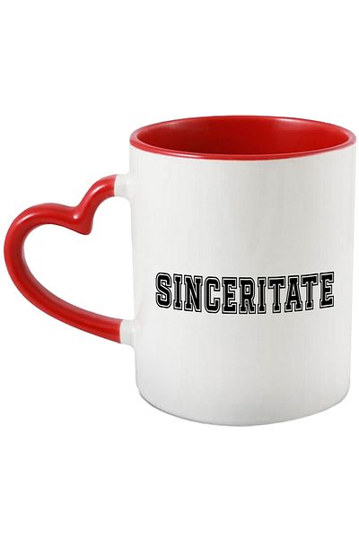 StoryGift Romania Sincerity Mug, Motivational Message, Inspirational Text, Self Care, 330ml, Wax, With ,STG