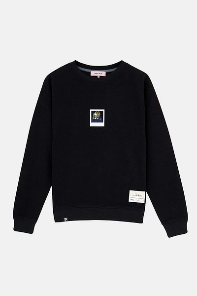 Paribu Gatsby Pepe Supersoft Sweatshirt - Black