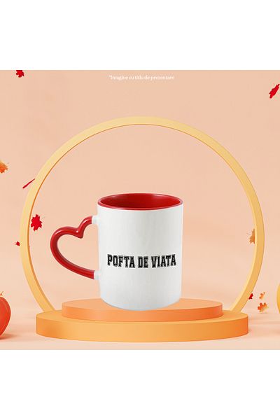 StoryGift Romania Mug Lust for Life, Motivational Message, Inspirational Text, Self Care, 330ml, C, Cu,STG