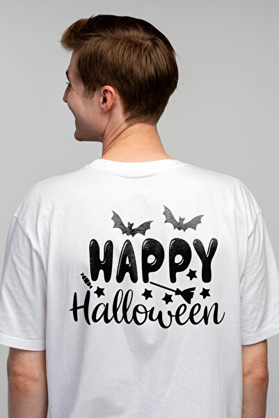 StoryGift Romania Tricou bărbătesc cu ilustrație cu lilieci și mesajul „Hallo...