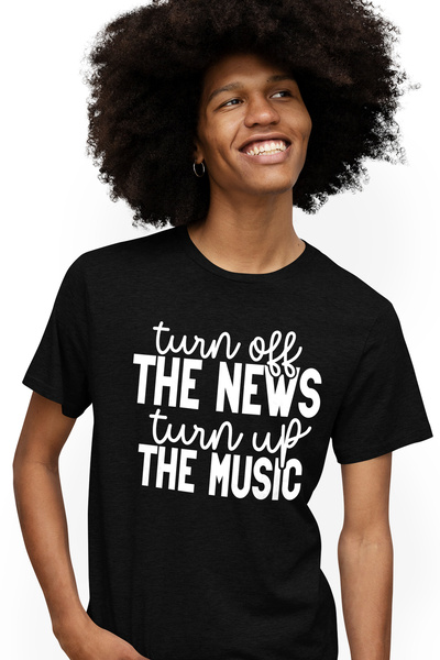 StoryGift Romania Tricou bărbătesc cu un mesaj care te îndeamnă să închizi șt...