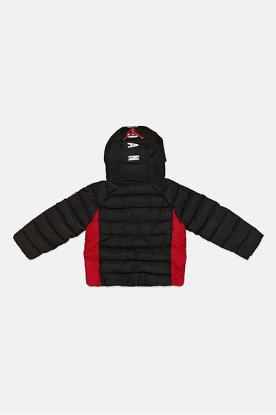 Nike Toddlers Boy Embroidered Logo Long Sleeve Training Jacket, Black