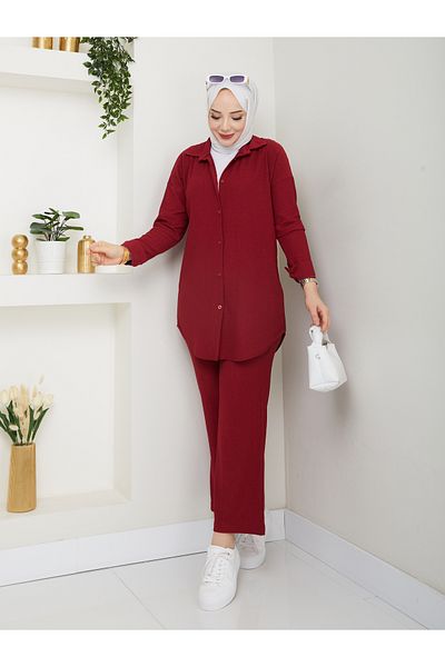 VOLT CLOTHİNG Women's Hijab Suit with Trousers
