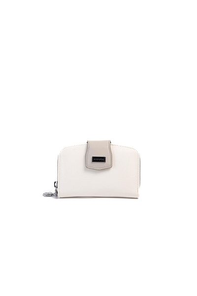 Silver Polo Silver & Polo White - A.Gray Sp874 Women's Wallet & Card Holder