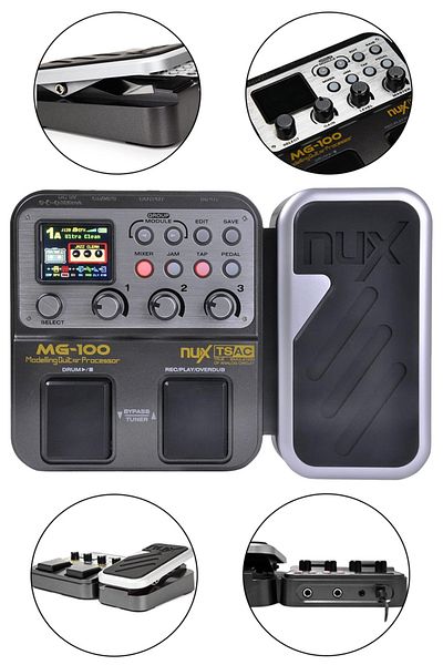 Nux Mg-100 Multi-Effects Guitar Effect Pedal Guitar Processor
