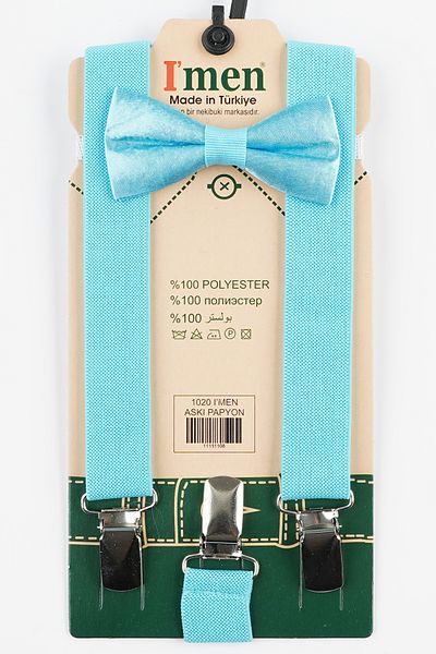 Entel BOY'S PANT STRAP and BOW TIE 1-12 YEARS COMPATIBLE