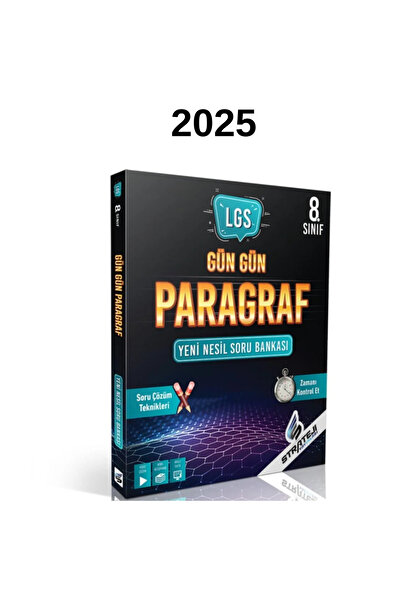 Limit Yayınları Strateji 8. Sınıf Lgs Gün Gün Paragraf Soru Bankası (orta ve ...
