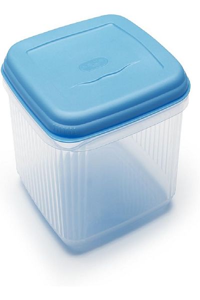 Addis 5L Seal Tight Storage Box – White/Blue, Airtight, BPA-Free, Stackable