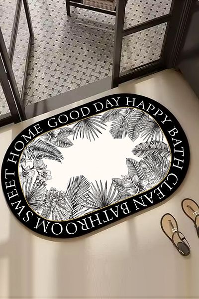 Chilai Home Carriera Single 60X100 cm Bath Mat Set, Non-Slip Base Djtbanyo