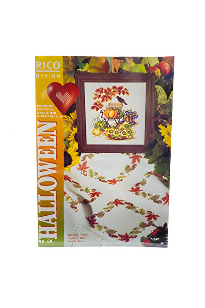 Tuva Yayıncılık Rico Design Kanaviçe Punch Kitabı 50 Almanca