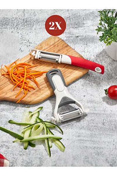 MappleHome ChefStyle 2’li Çok Fonksiyonlu Sebze Soyucu Seti