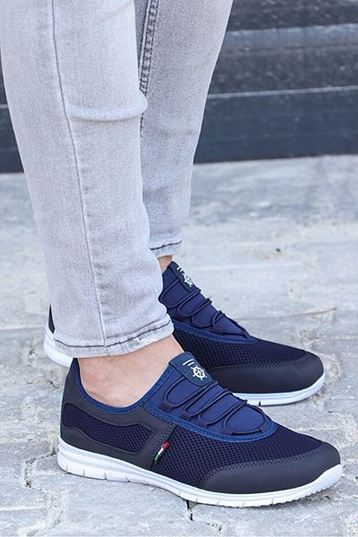 Vojo 4359 Ανδρικά αθλητικά παπούτσια Comfort Sole Laceless Anorak