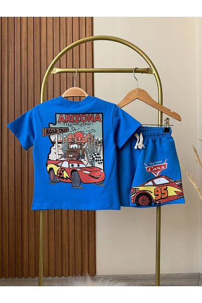 Bloom Bbk-348 arabali blue shorts set