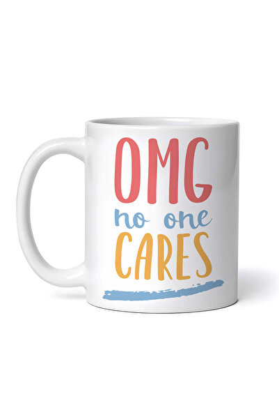 OEM Cană albă personalizată, Omg No One Cares, Inovatix®. 330 ml