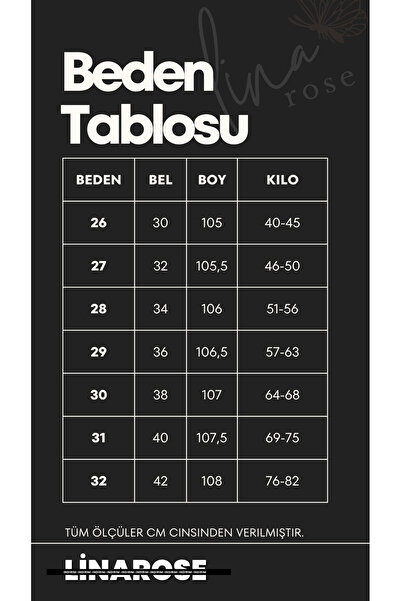 Linarose Pantaloni de damă din Lycra cu picioare spaniole