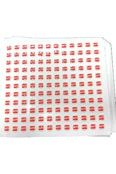 STİLİX GARAGE SEAT Anahtar Logo Amblemi Kumanda Logo Çap 1.4 cm 14 mm 2 Adet