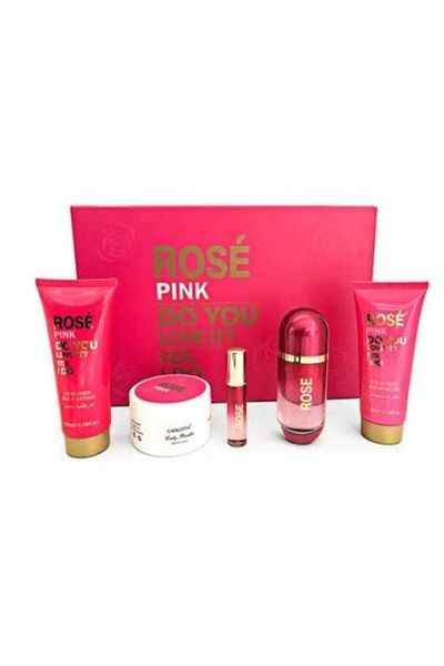 Carlotta Carlotta Rose Pink 5-Piece Gift Set for Women