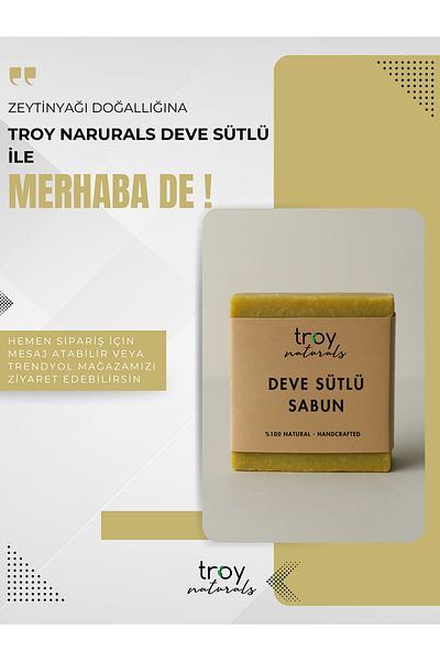 Troy Naturals Natural Camel Milk Soap
