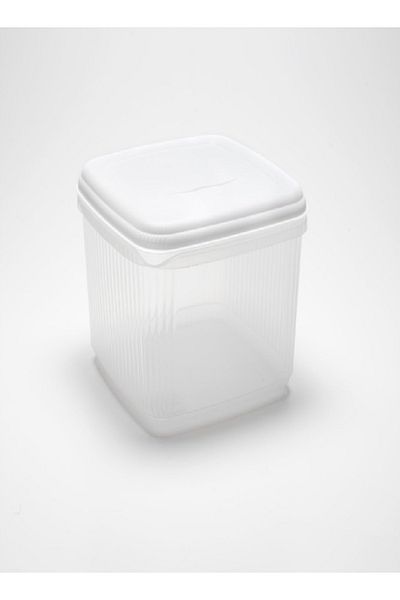 Addis 10L Square Foodsaver – Airtight, BPA-Free, Clear with Blue Lid
