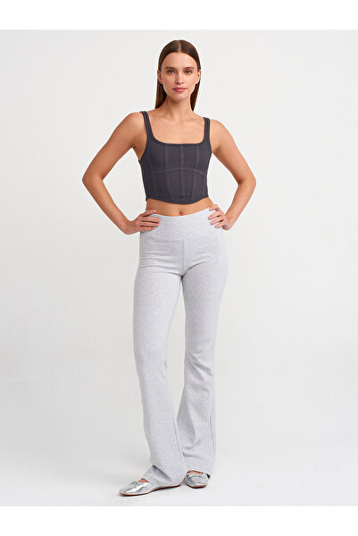 Dilvin 3793 Corset Top-Anthracite