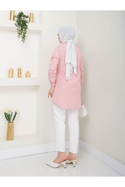 SHİROSA τουνίκ με λεπτομέρειες από νερβούλα