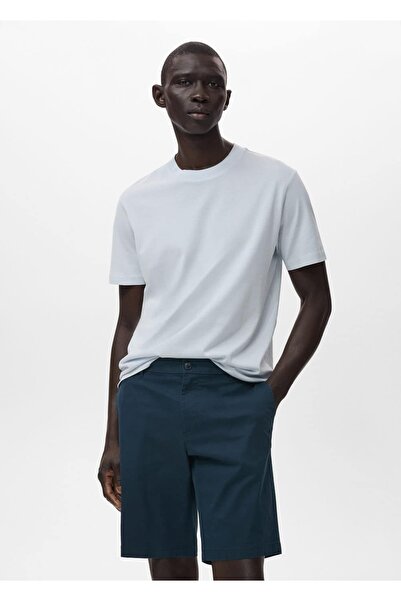 MANGO Man Regular kesim %100 pamuklu tişört