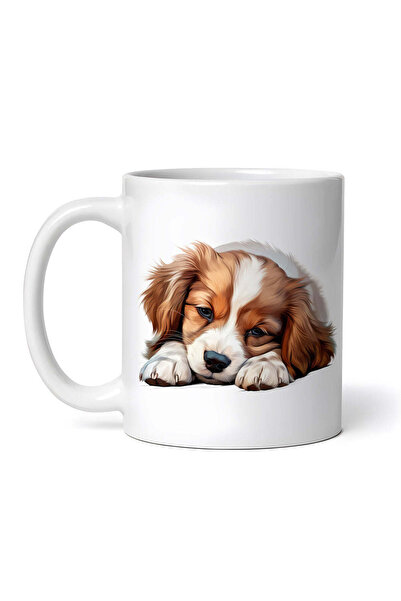 OEM Cană albă personalizată, Kooikerhondje, INOVATIX®. 330ml