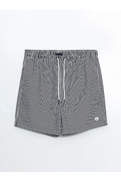 LC Waikiki Ανδρικό μαγιό με ρίγες Navy Blue Short Size