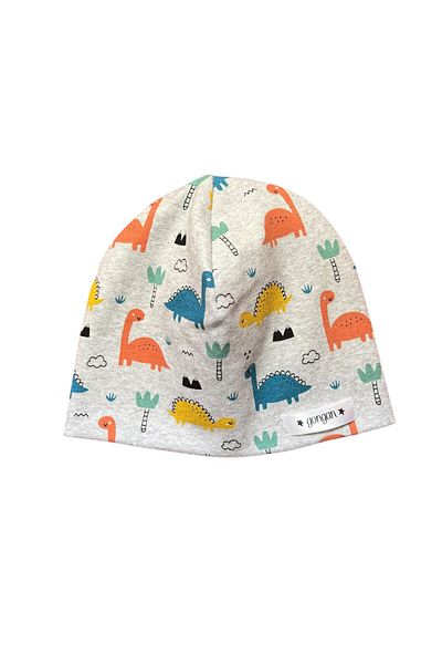 Gongan Baby Boy Seasonal Combed Cotton Dinosaur Figured Beret