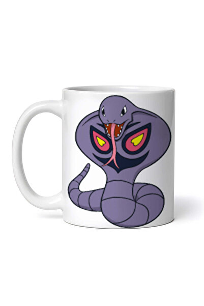 OEM Εξατομικευμένη λευκή κούπα, Pokemon Arbok, INOVATIX®. 330ml