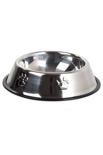 zola Metal bowl for pets, stainless steel, diameter 16 cm, 0.5 L